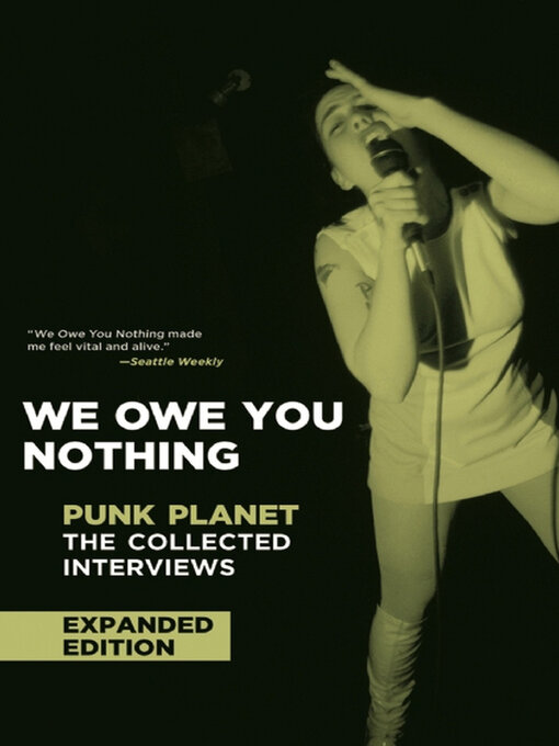 Title details for We Owe You Nothing by Daniel Sinker - Available